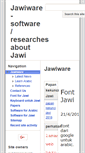 Mobile Screenshot of jawiware.org